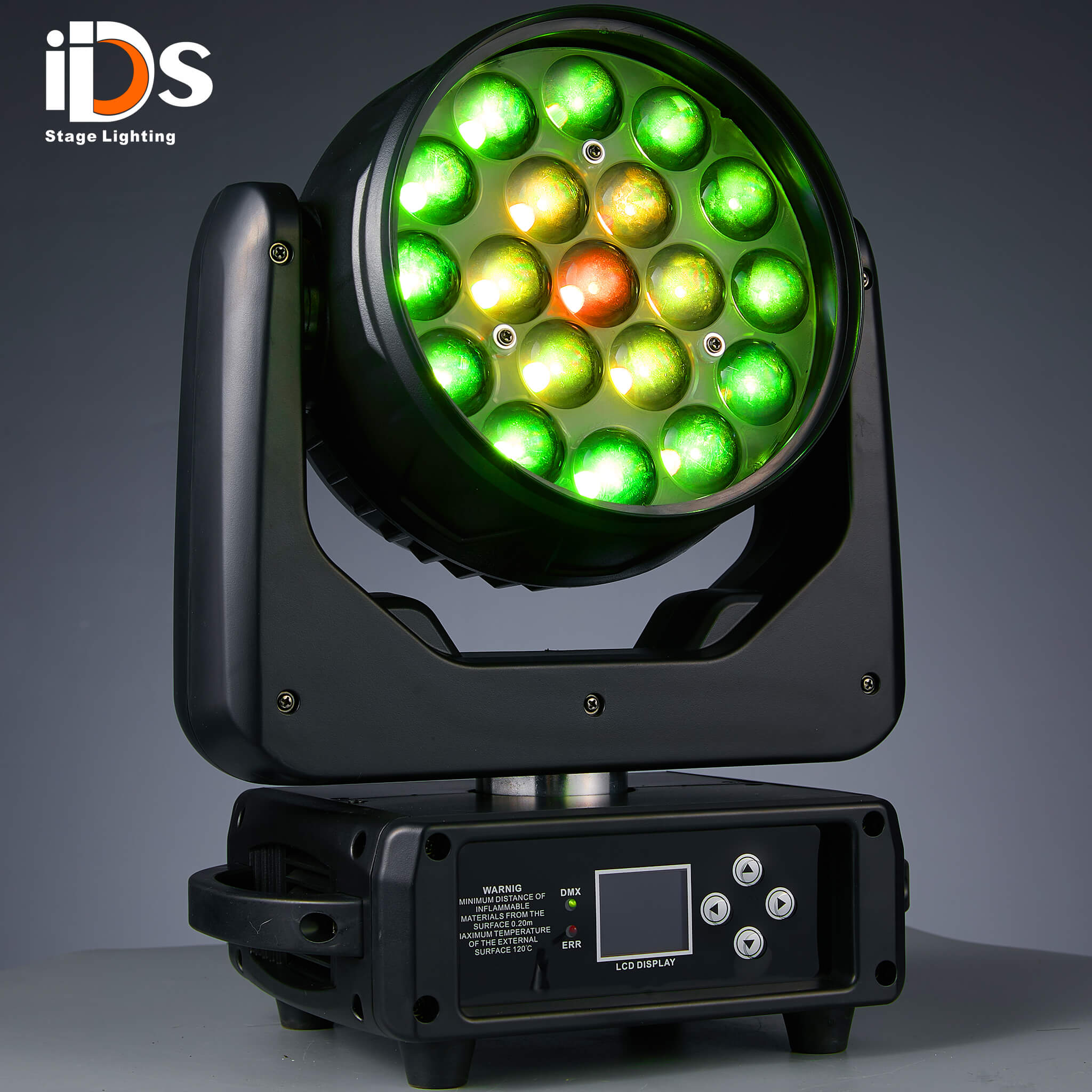 LED Wash Wash Moving Head Light (OSRAM LED 19 X15W RGBW With Zoom)