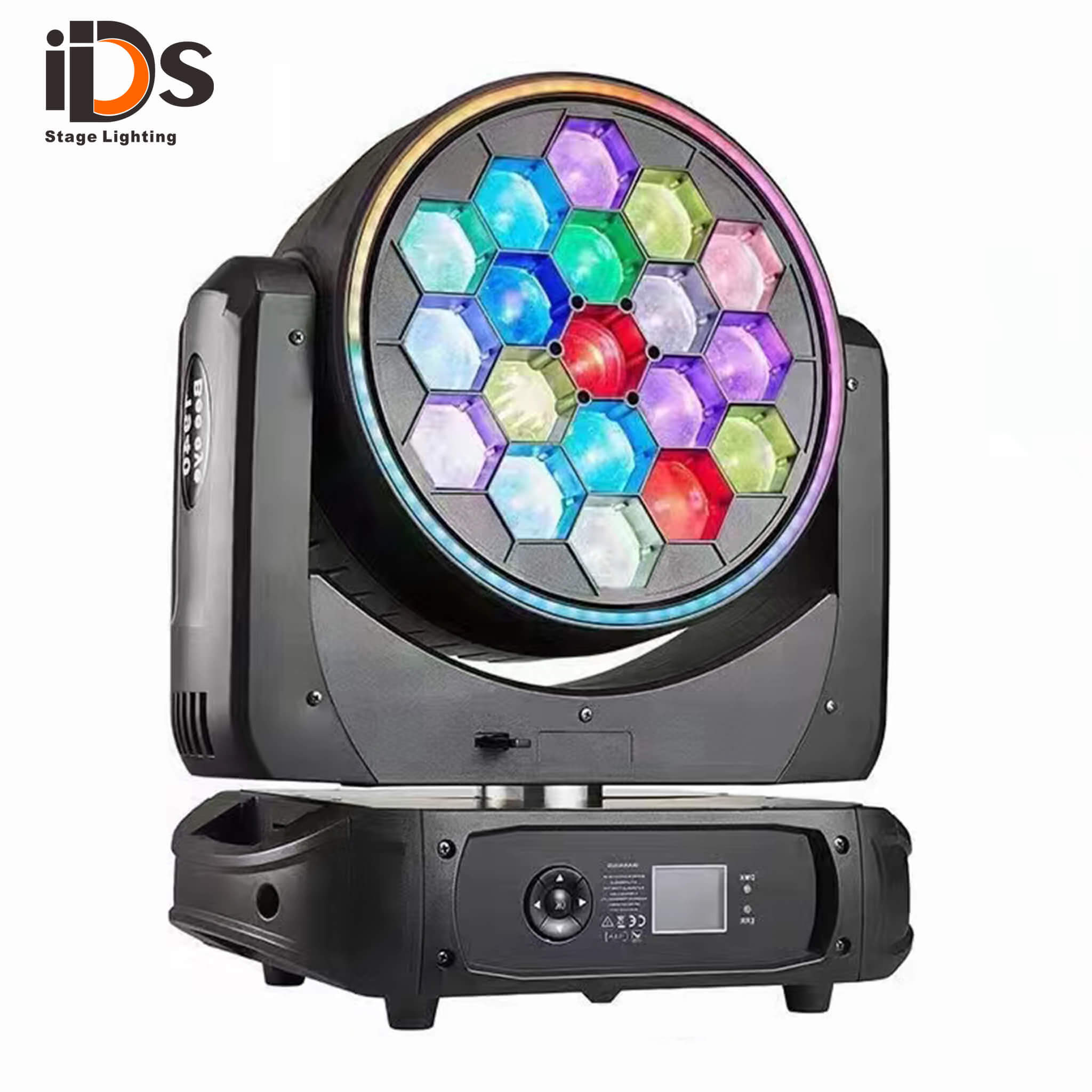 19x40W Big Bee Eye Color Zoom Moving Head Stage Light