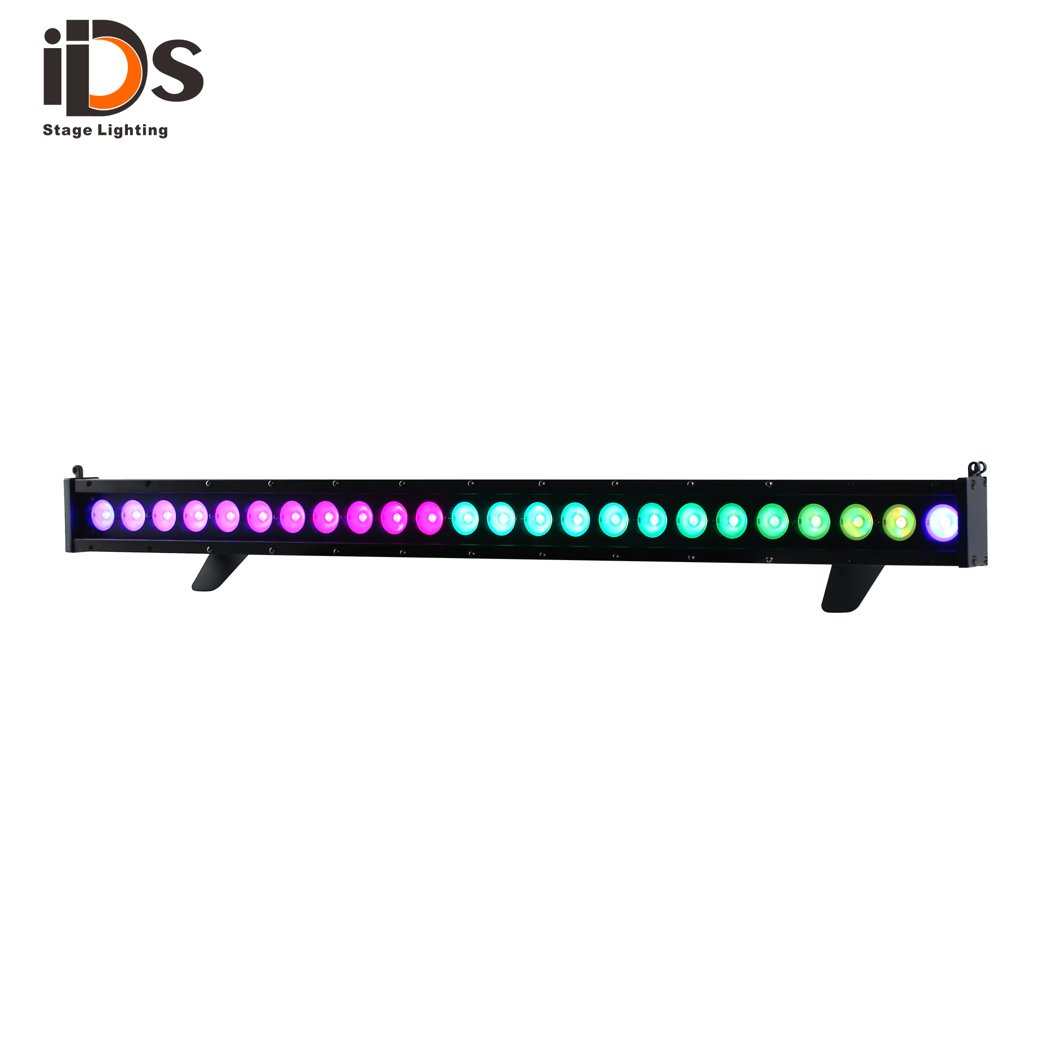 24x10W Long Point Control Wall Washing and Dyeing Stage Light