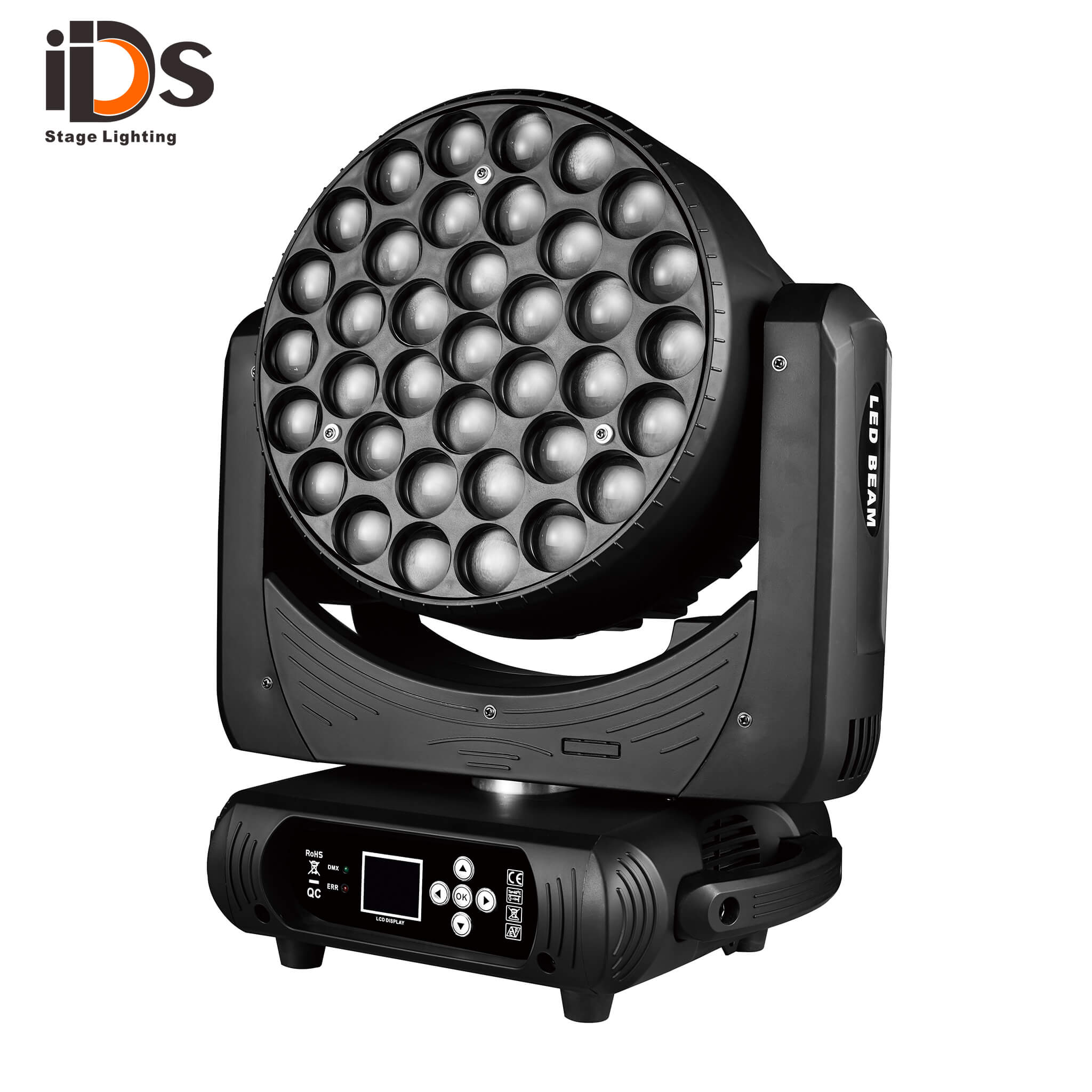 LED 37X15W Wash Moving Head Light (OSRAM RGBW With Zoom)circle control