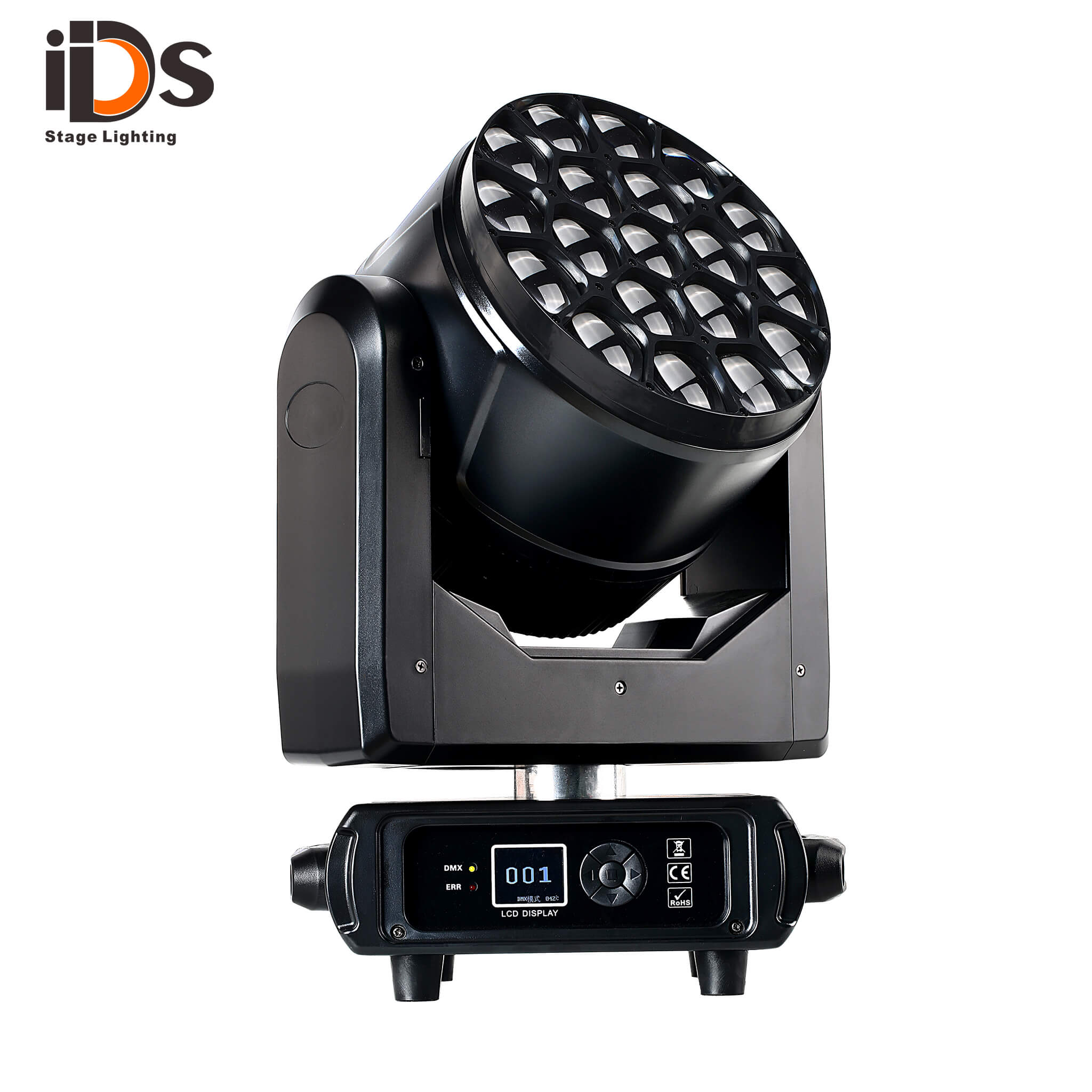 19X15W Big Bee Eye Color Zoom Moving Head Stage Light (new )