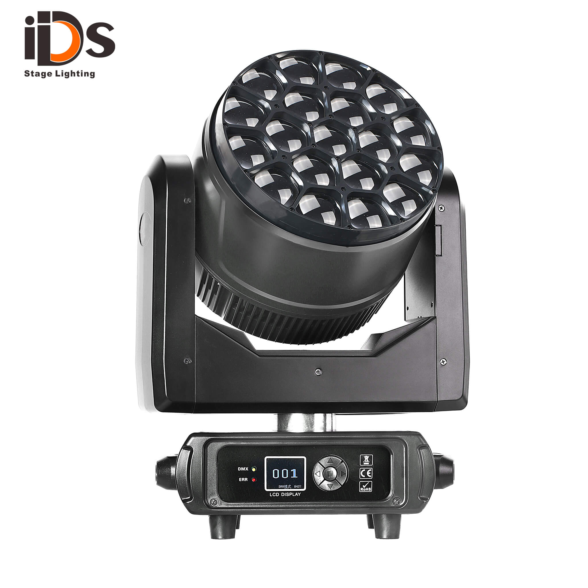19X15W Big Bee Eye Color Zoom Moving Head Stage Light (new )