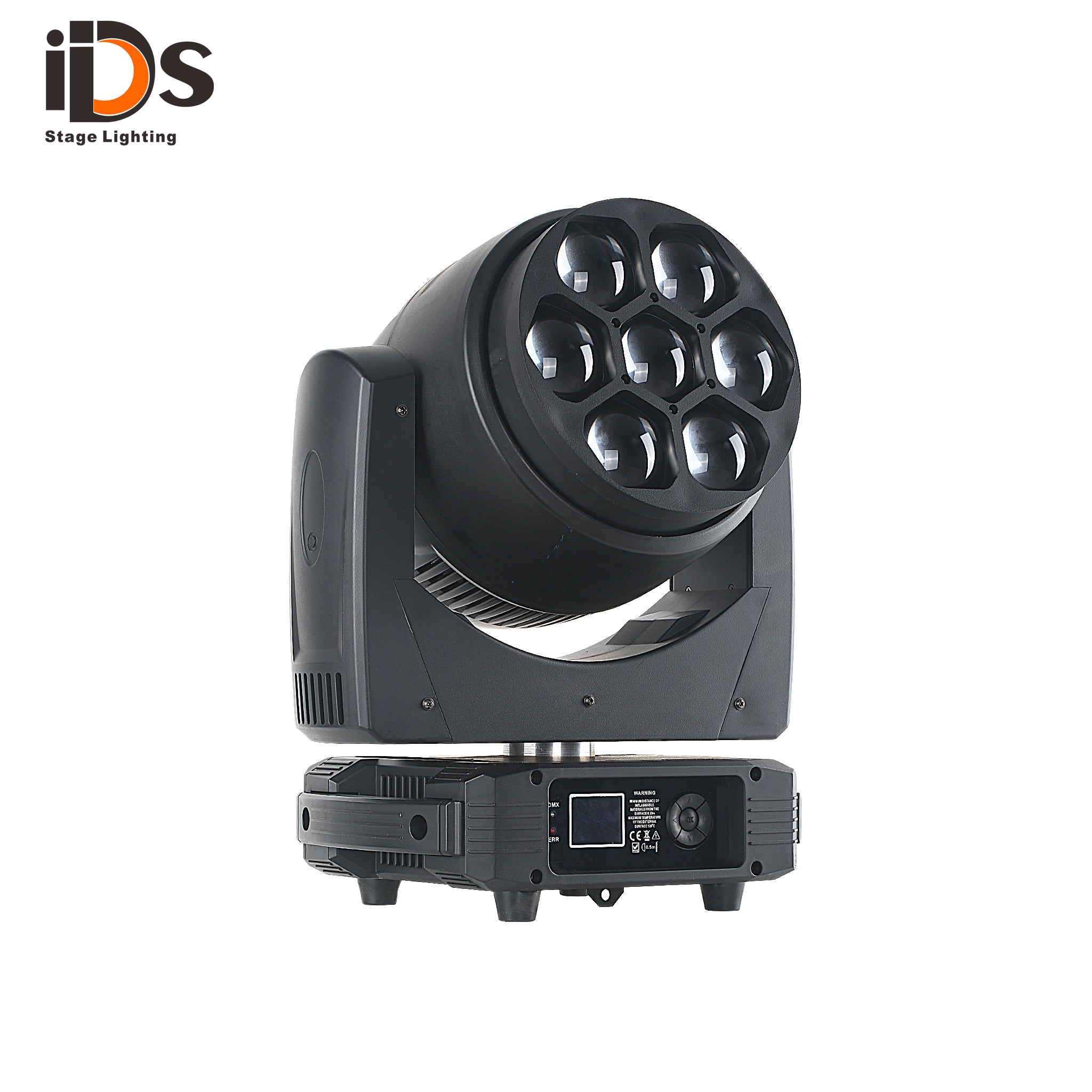 7x40W Big Bee Eye Color Zoom Moving Head Stage Light