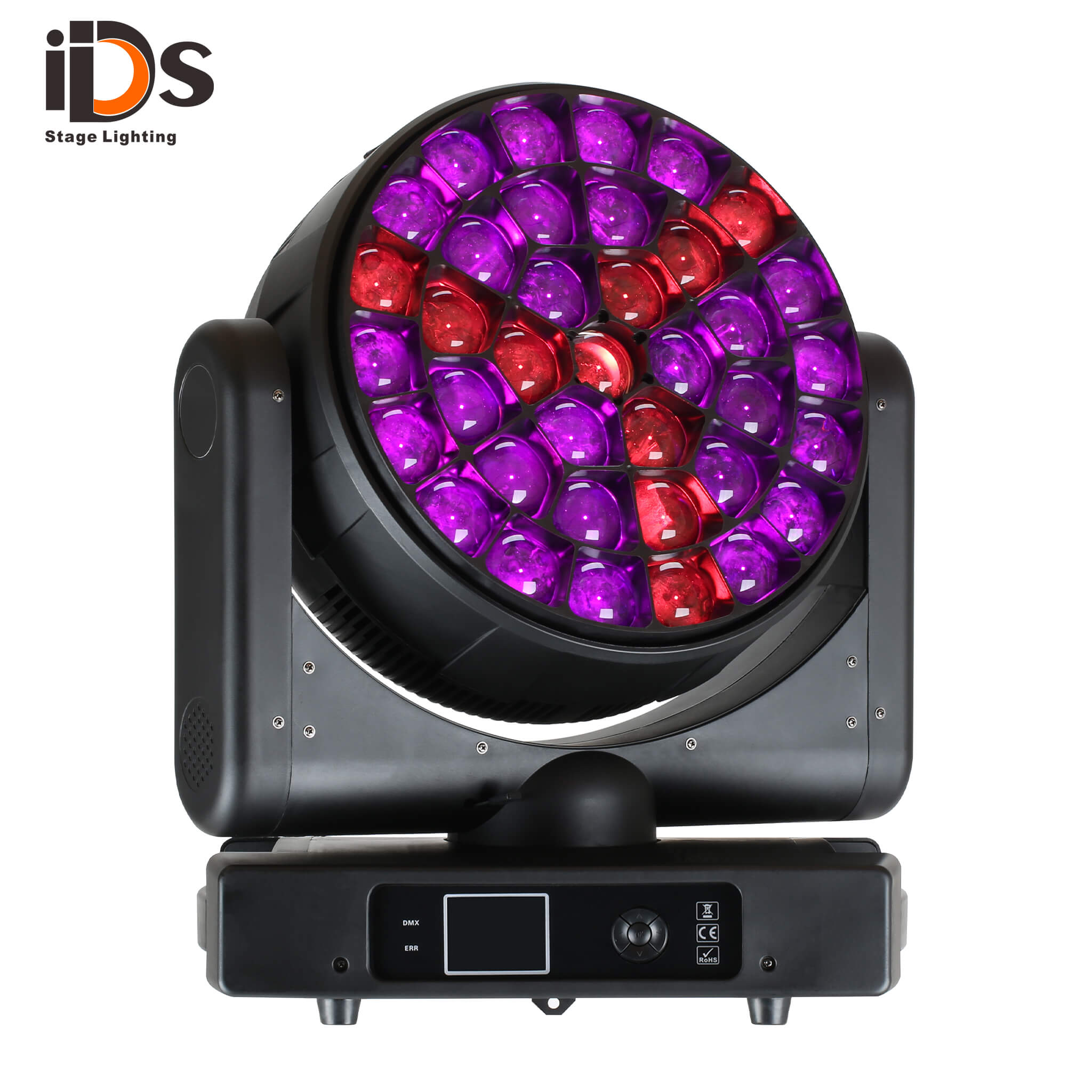 37x40W Big Bee Eye Color Zoom Moving Head Stage Light