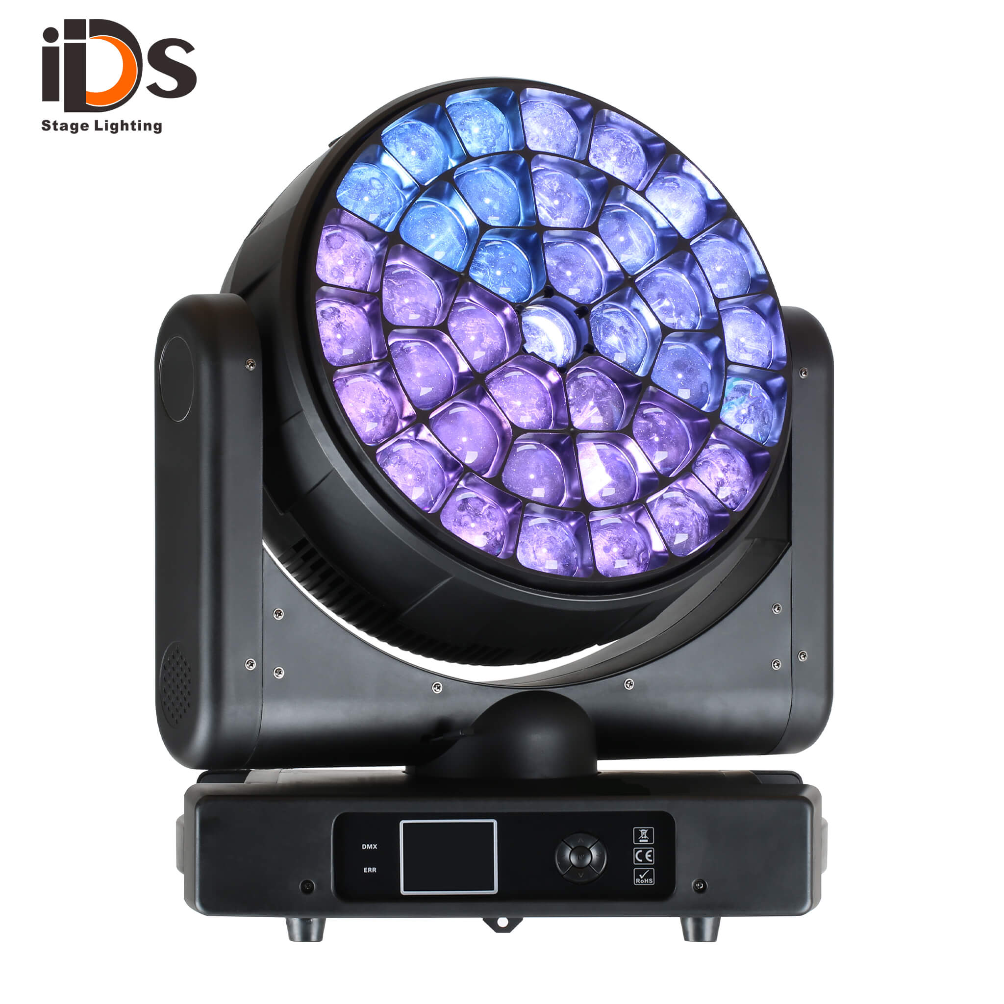 37x40W Big Bee Eye Color Zoom Moving Head Stage Light