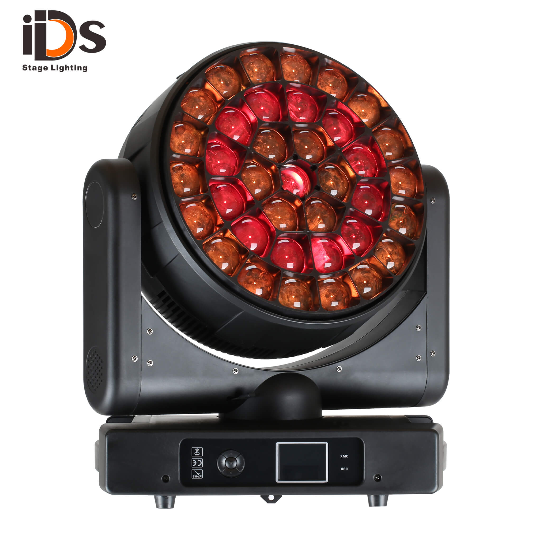 37x40W Big Bee Eye Color Zoom Moving Head Stage Light