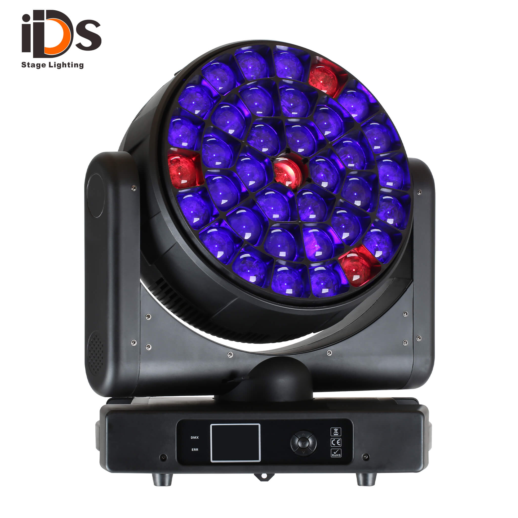 37x40W Big Bee Eye Color Zoom Moving Head Stage Light