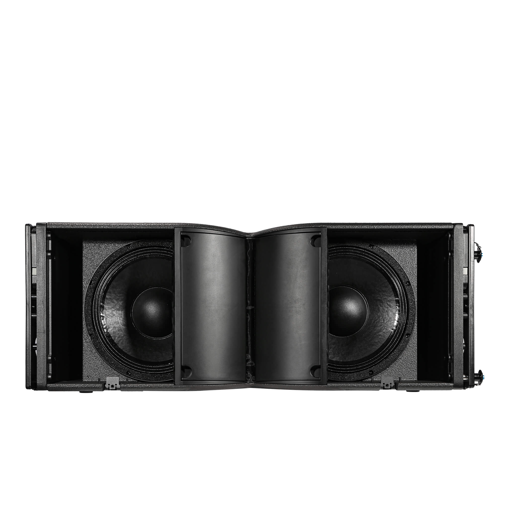 K3 Full-range. Compact. No compromises. 2-way active, dual 12"