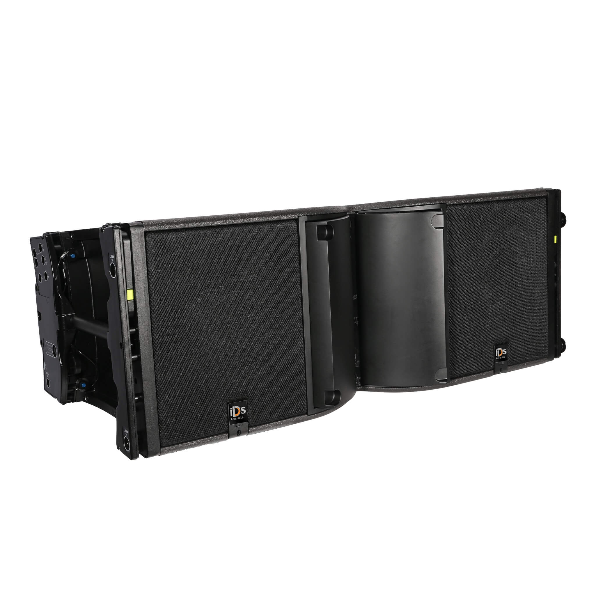 K3 Full-range. Compact. No compromises. 2-way active, dual 12"