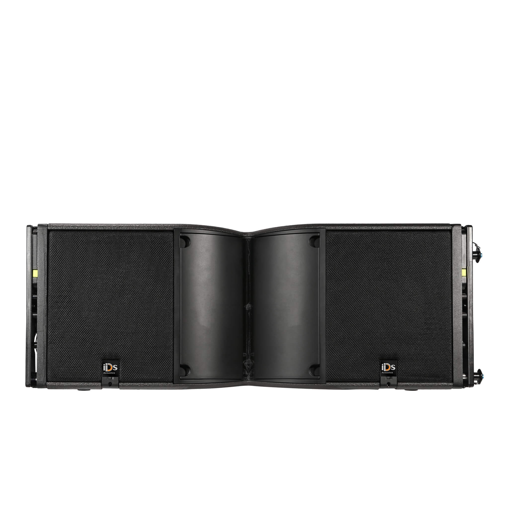 K3 Full-range. Compact. No compromises. 2-way active, dual 12"