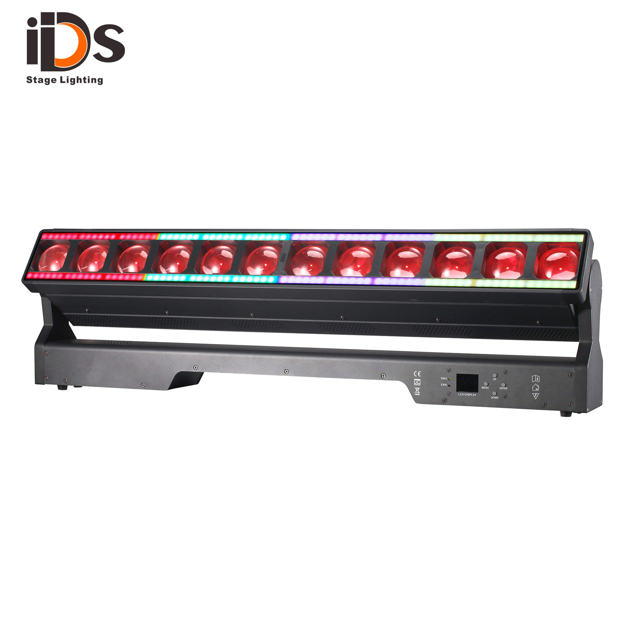 LED 12X60W Sidewinder Dye Beam Stage Light