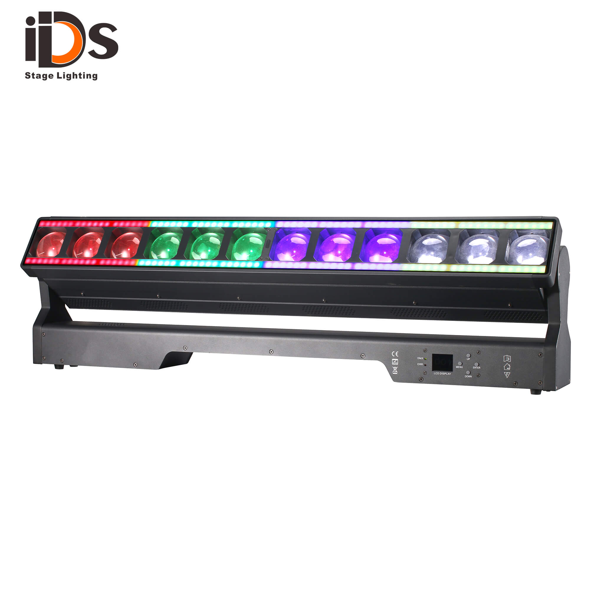 LED 12X60W Sidewinder Dye Beam Stage Light