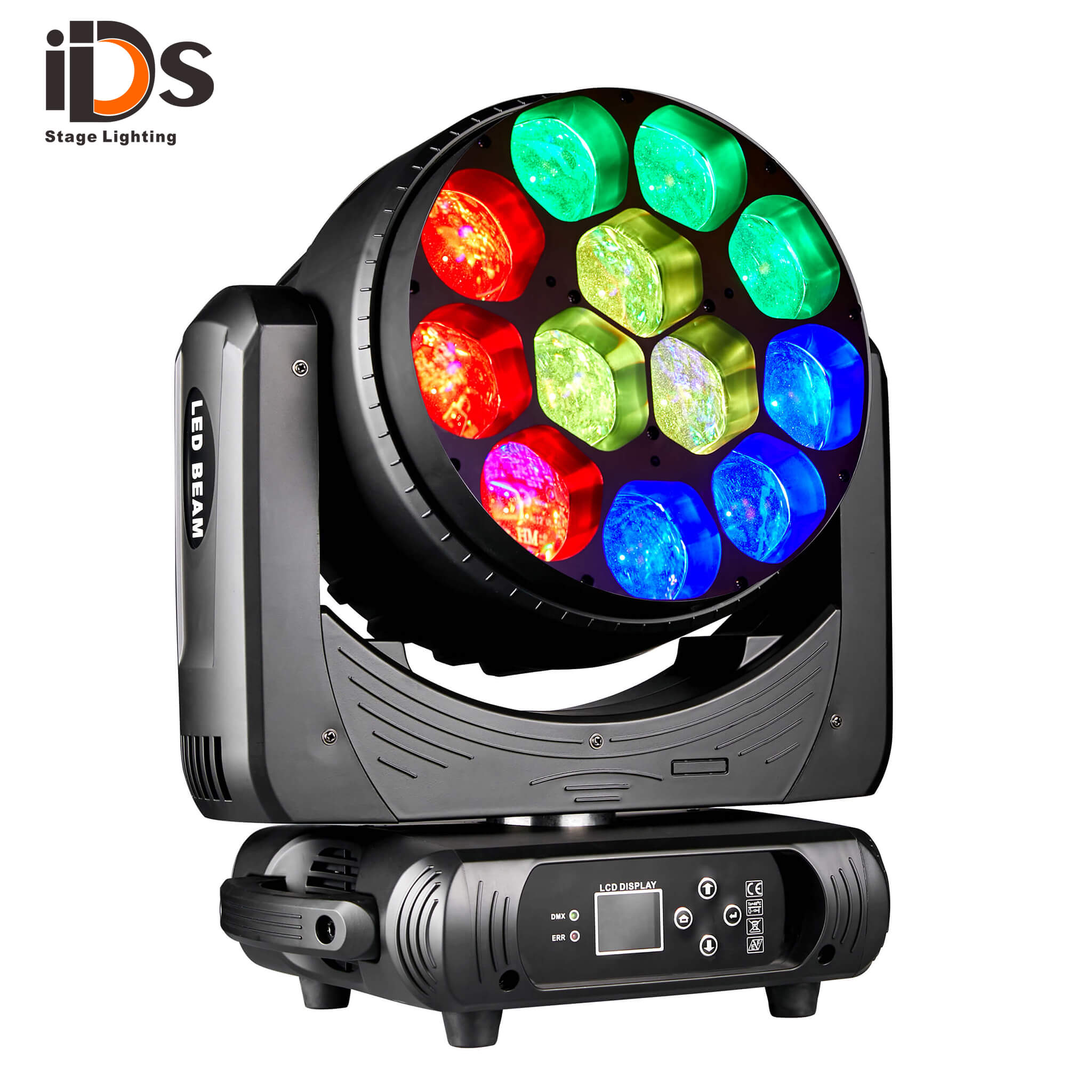 12x40W Big Bee Eye Color Zoom Moving Head Stage Light