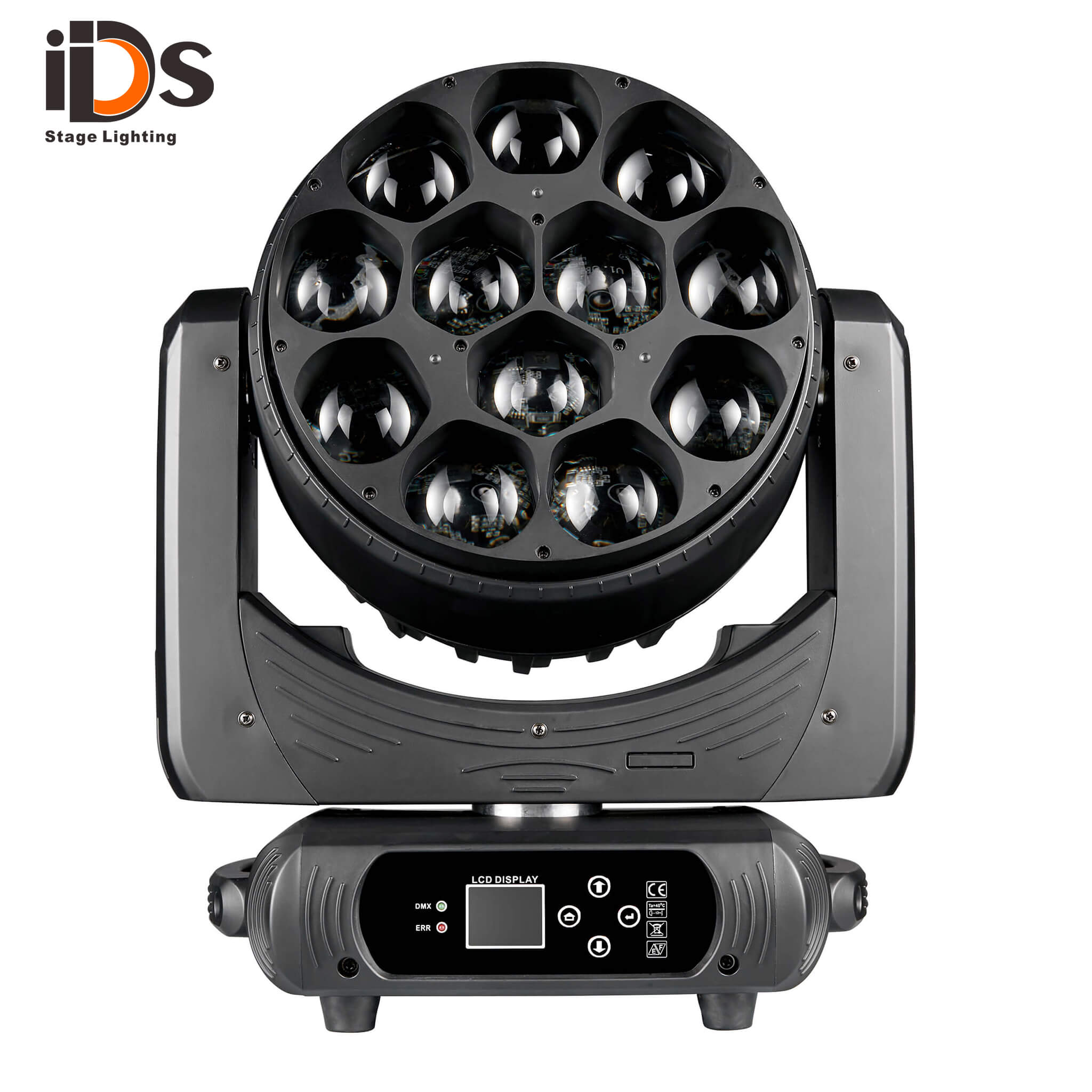 12x40W Big Bee Eye Color Zoom Moving Head Stage Light