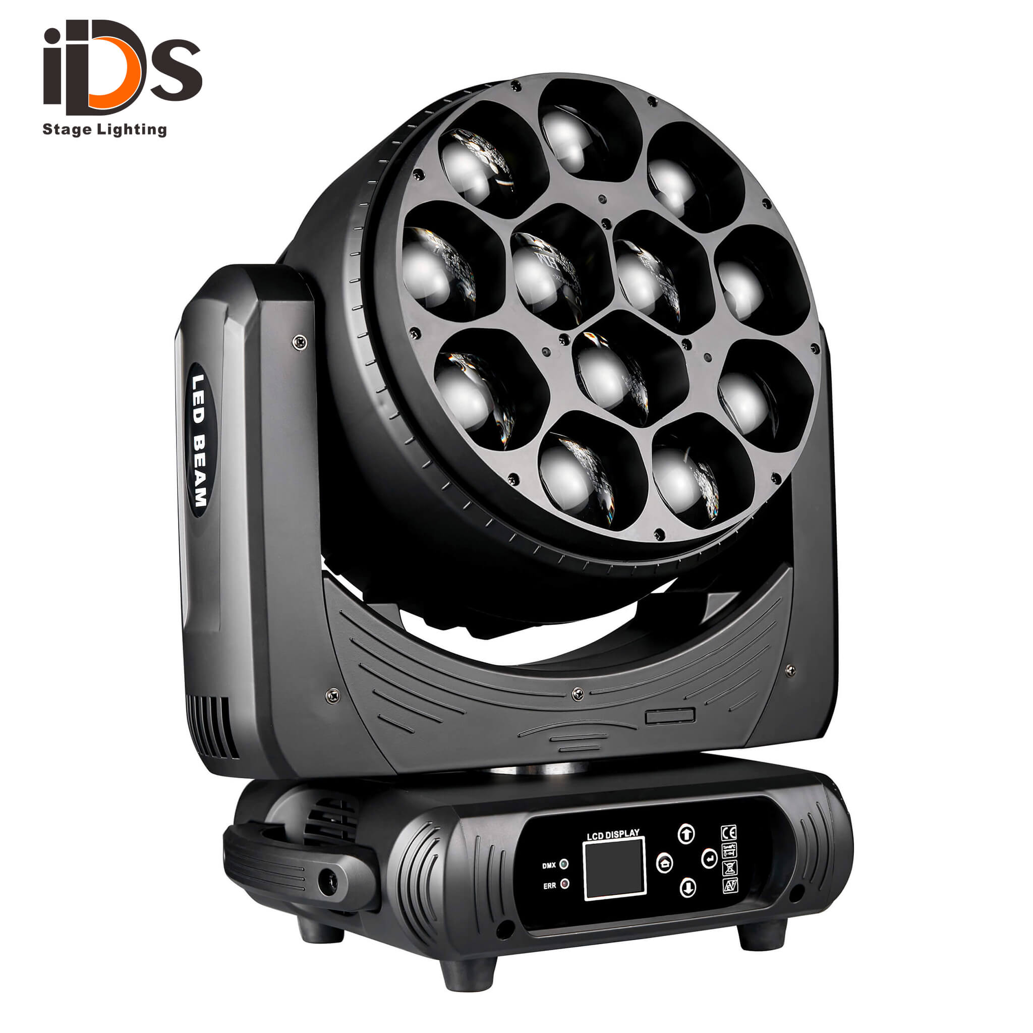 12x40W Big Bee Eye Color Zoom Moving Head Stage Light