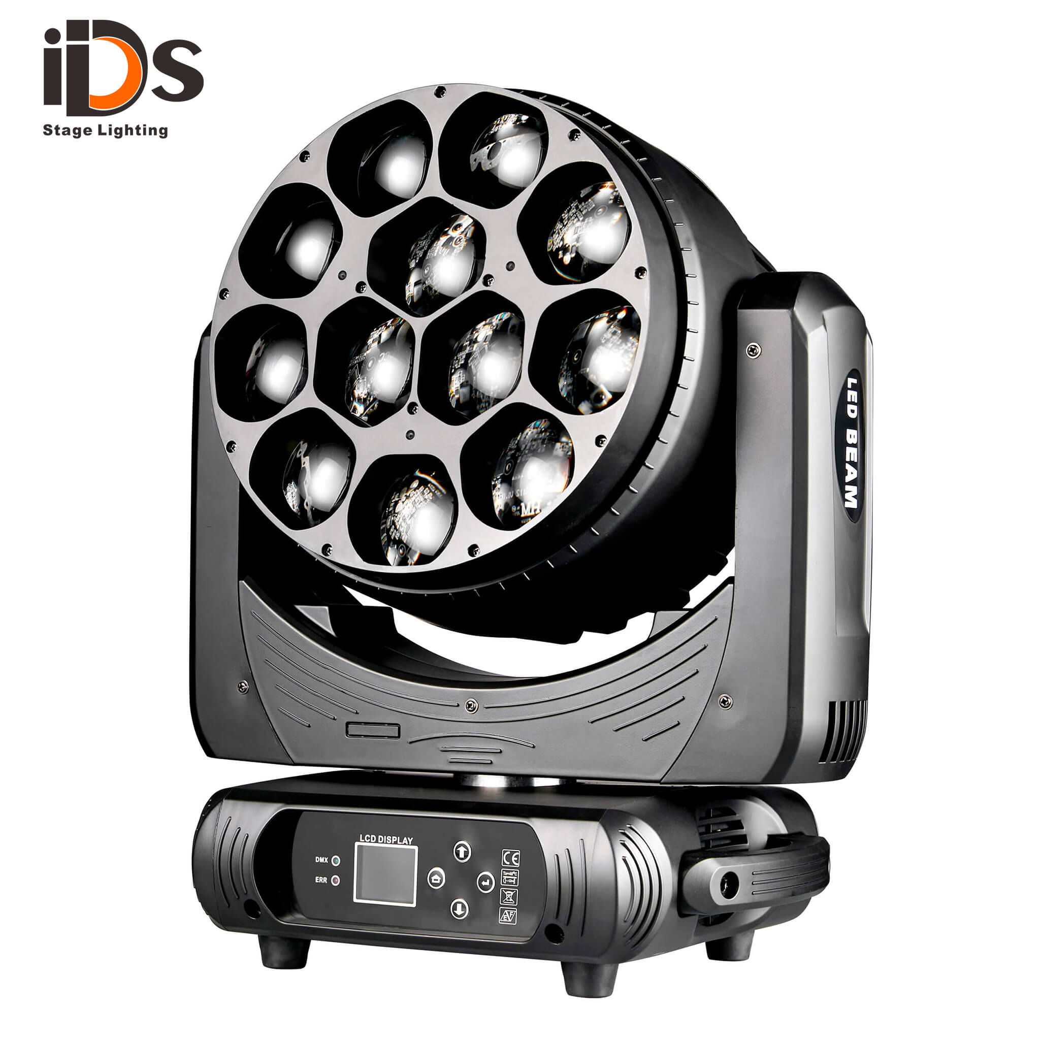12x40W Big Bee Eye Color Zoom Moving Head Stage Light