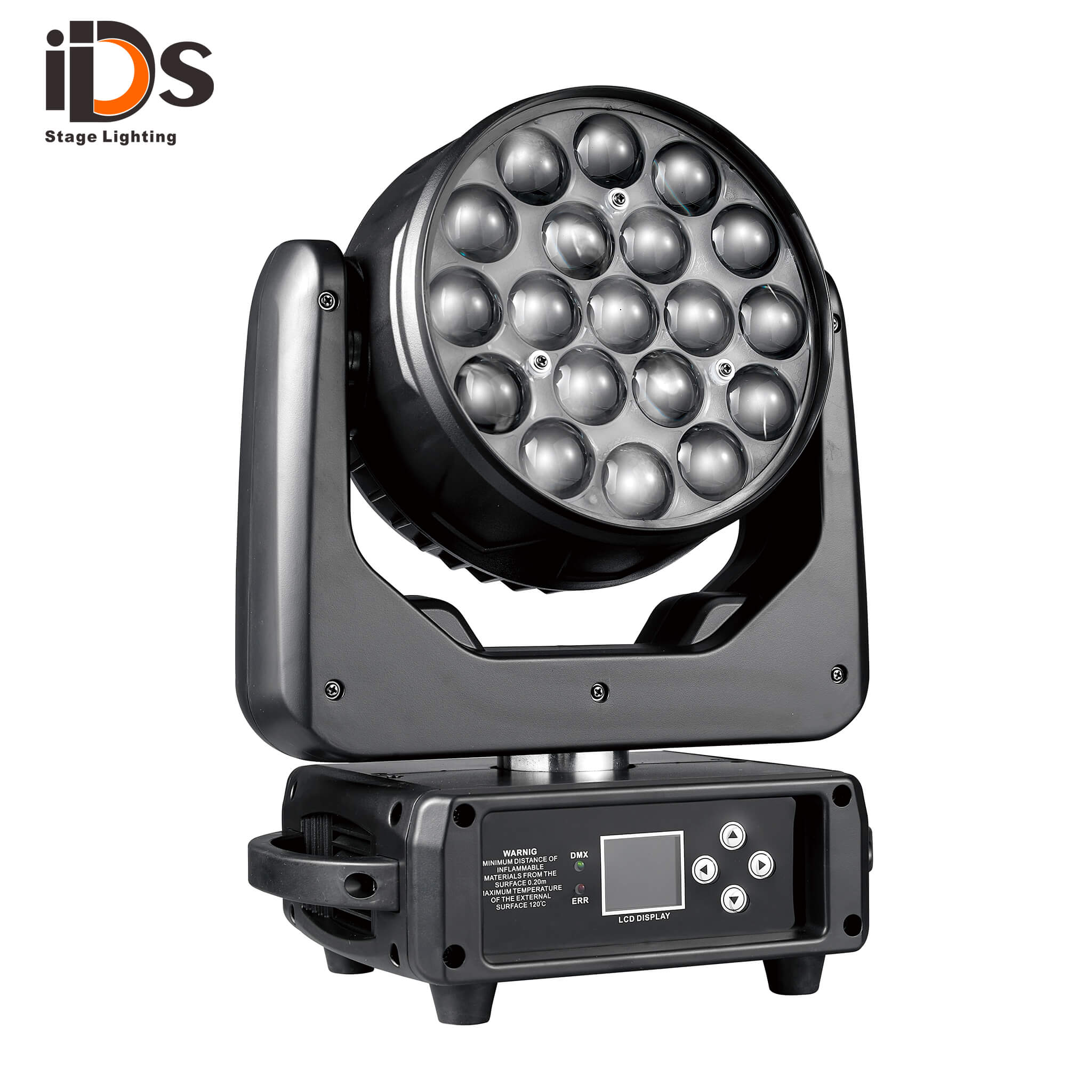 LED Wash Wash Moving Head Light (OSRAM LED 19 X15W RGBW With Zoom)