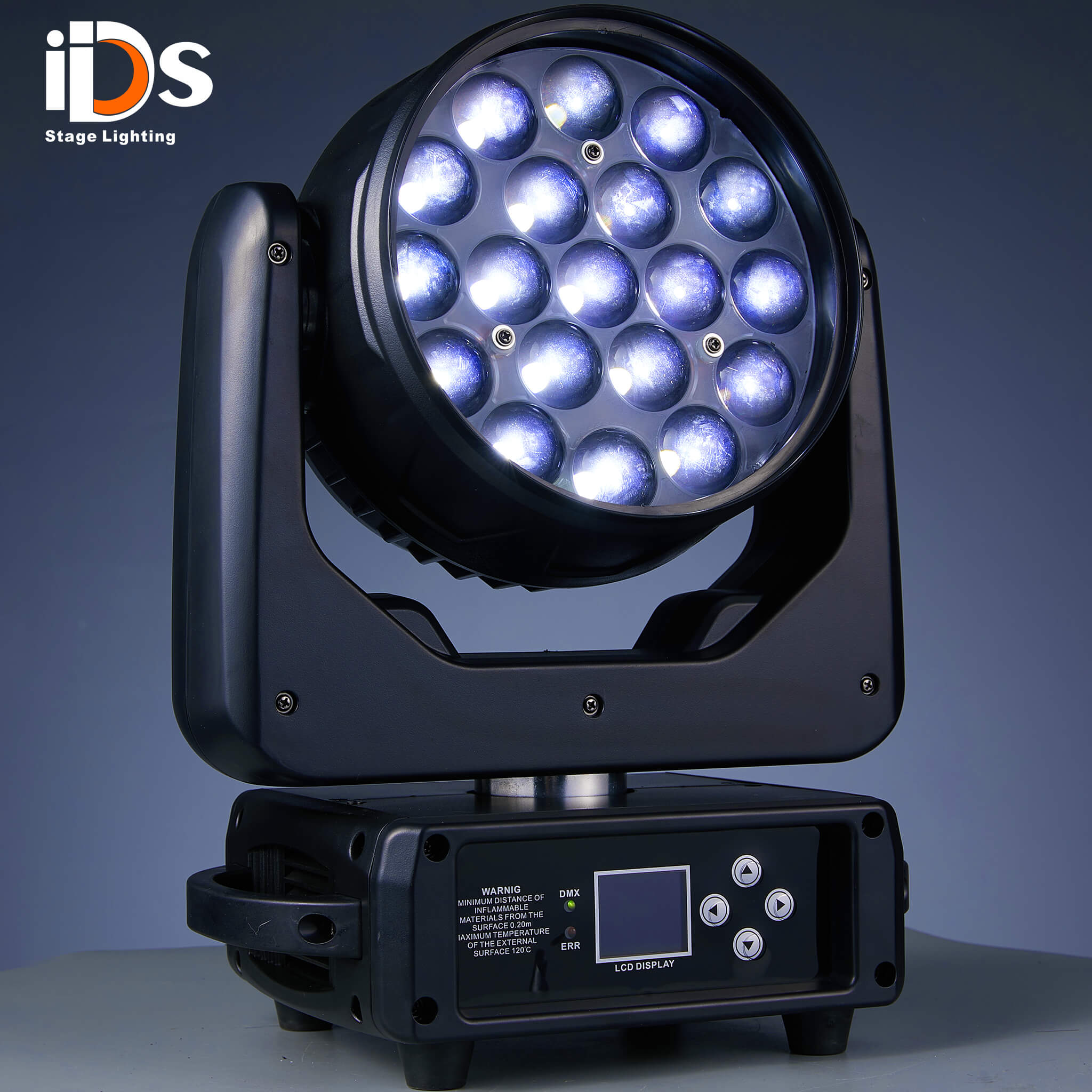LED Wash Wash Moving Head Light (OSRAM LED 19 X15W RGBW With Zoom)