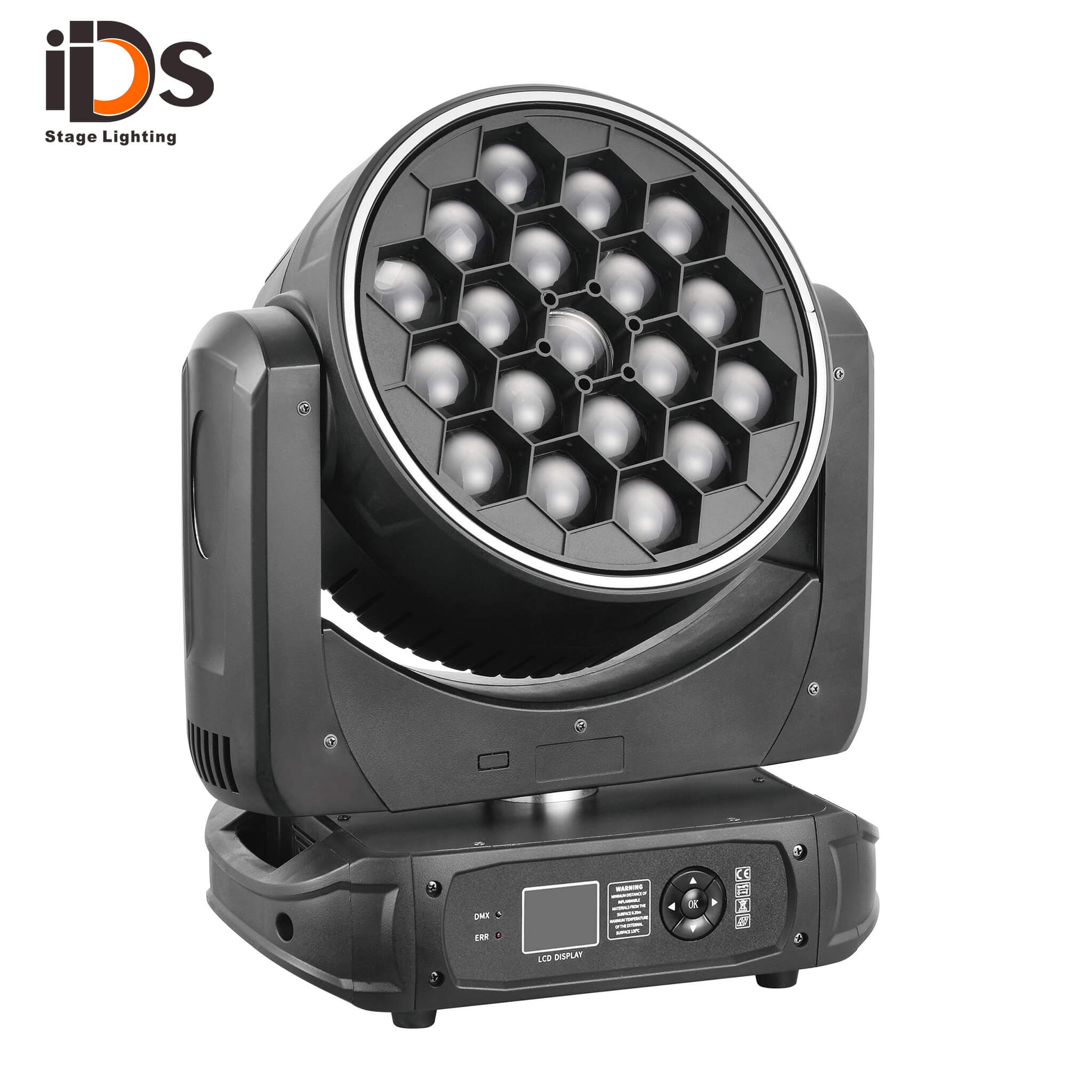 19x40W Big Bee Eye Color Zoom Moving Head Stage Light