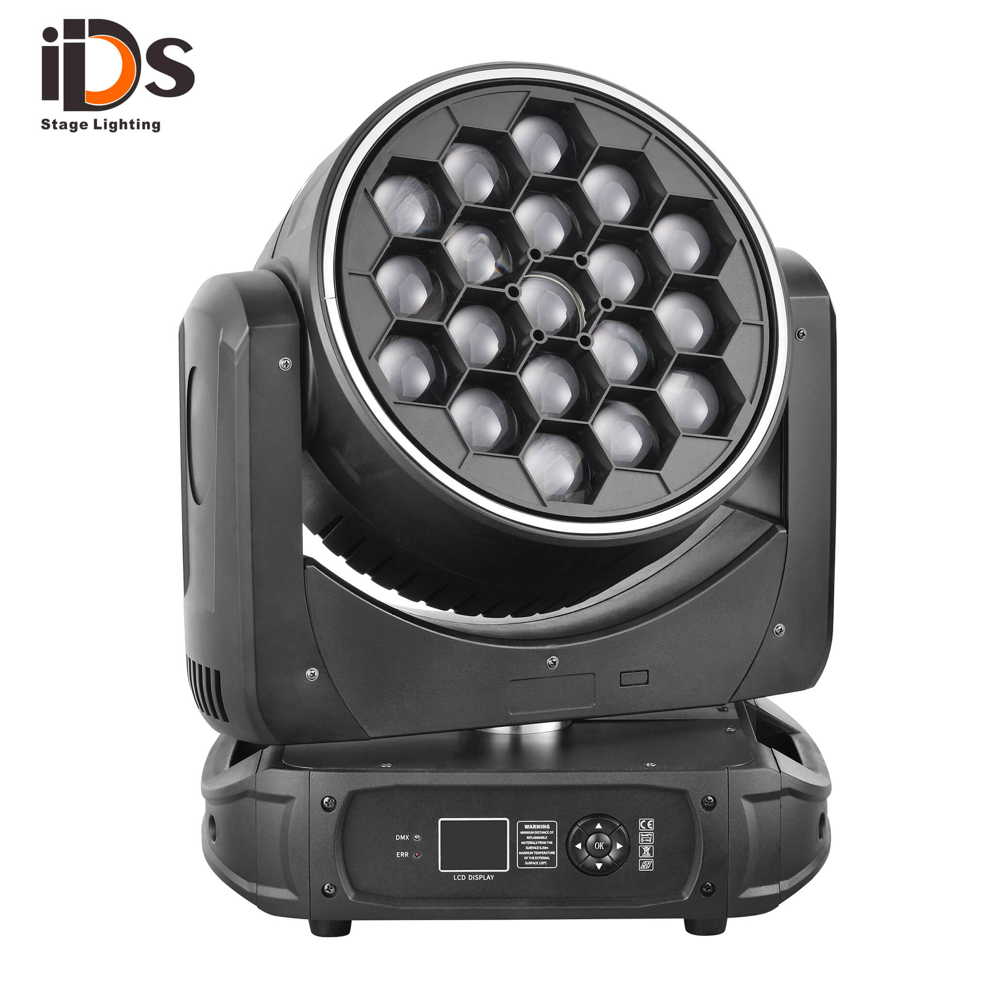19x40W Big Bee Eye Color Zoom Moving Head Stage Light