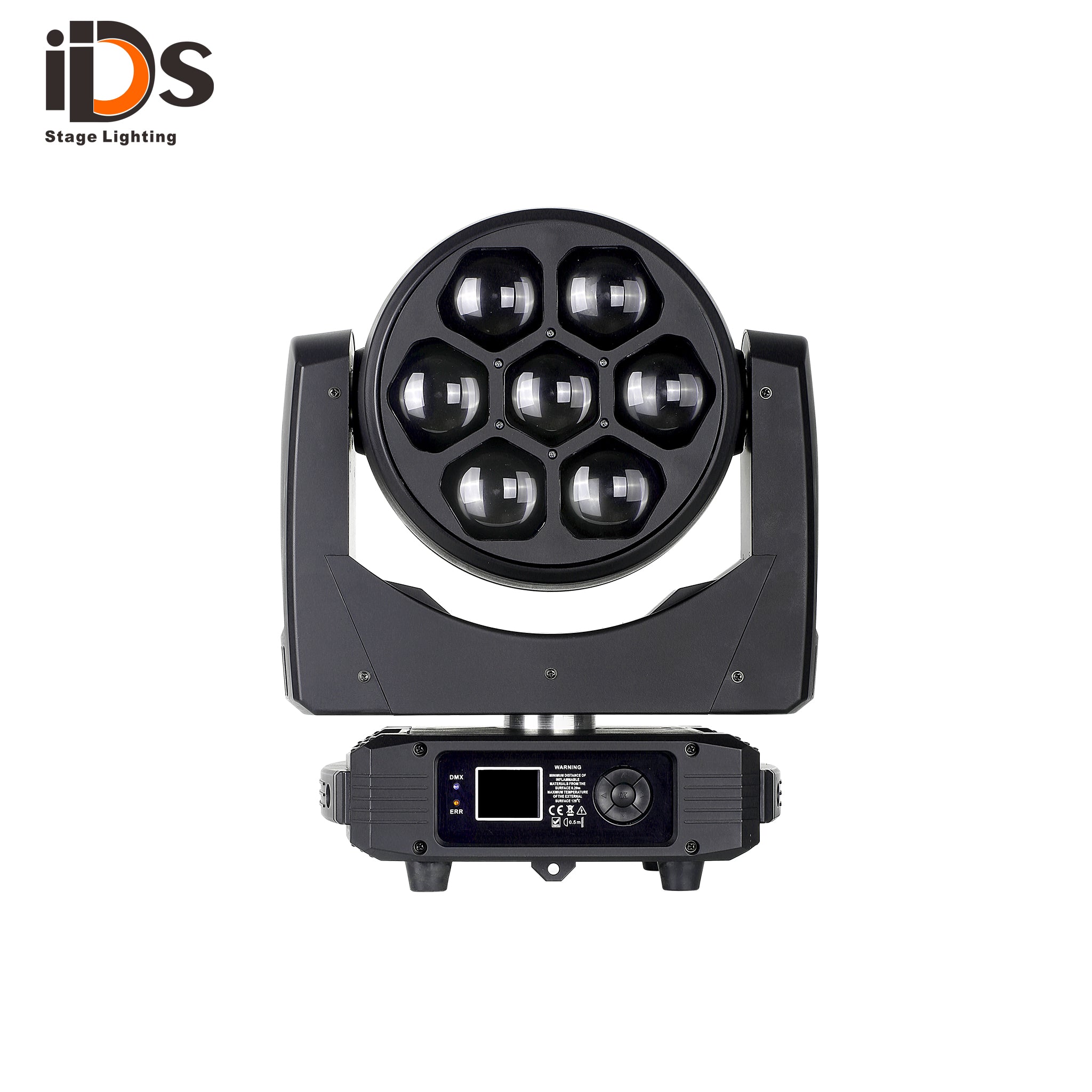 7x40W Big Bee Eye Color Zoom Moving Head Stage Light