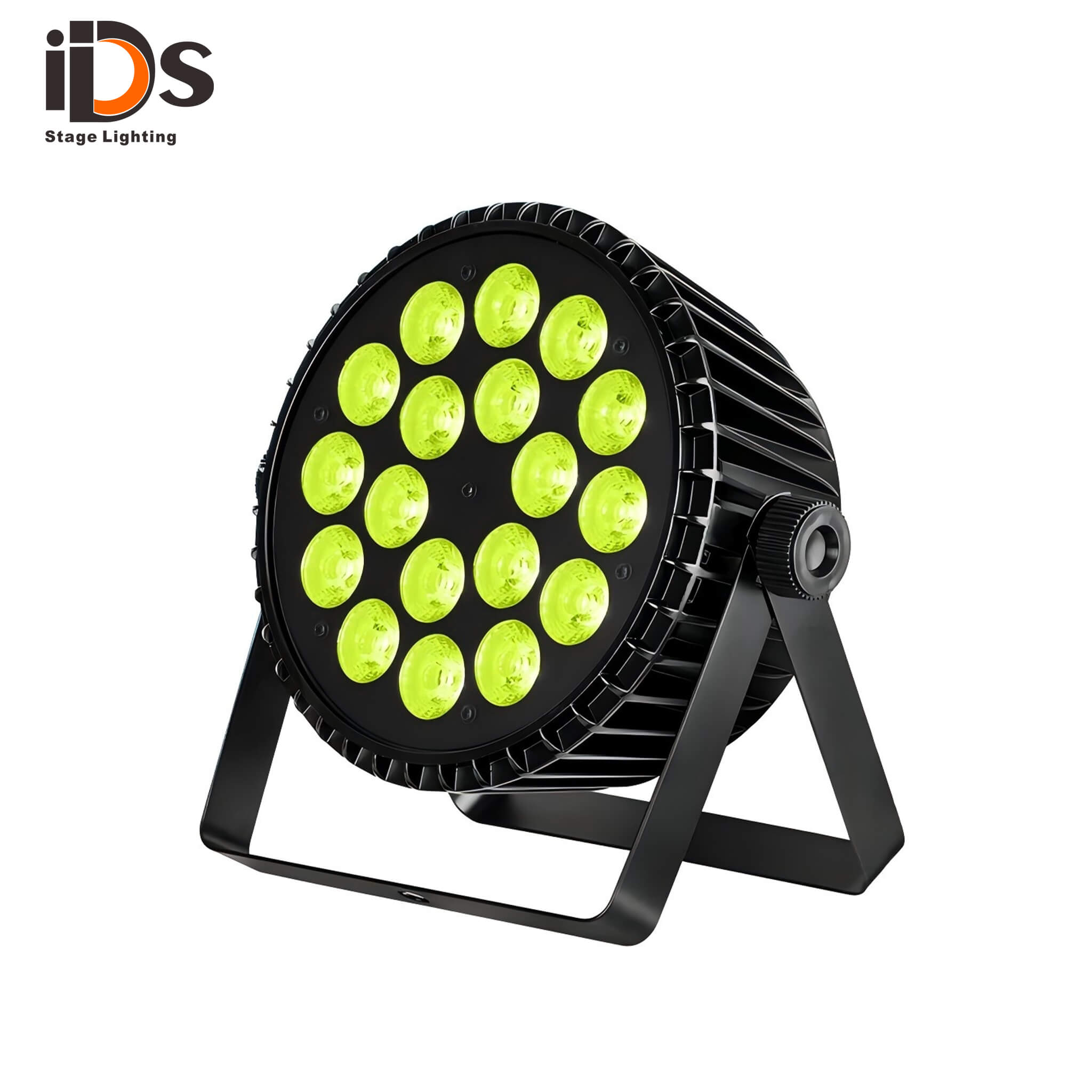 新品未使用品　para light plus ＋ 18w 18x18W LED Flat Par DMX512 DJ Par Cans Wash Light