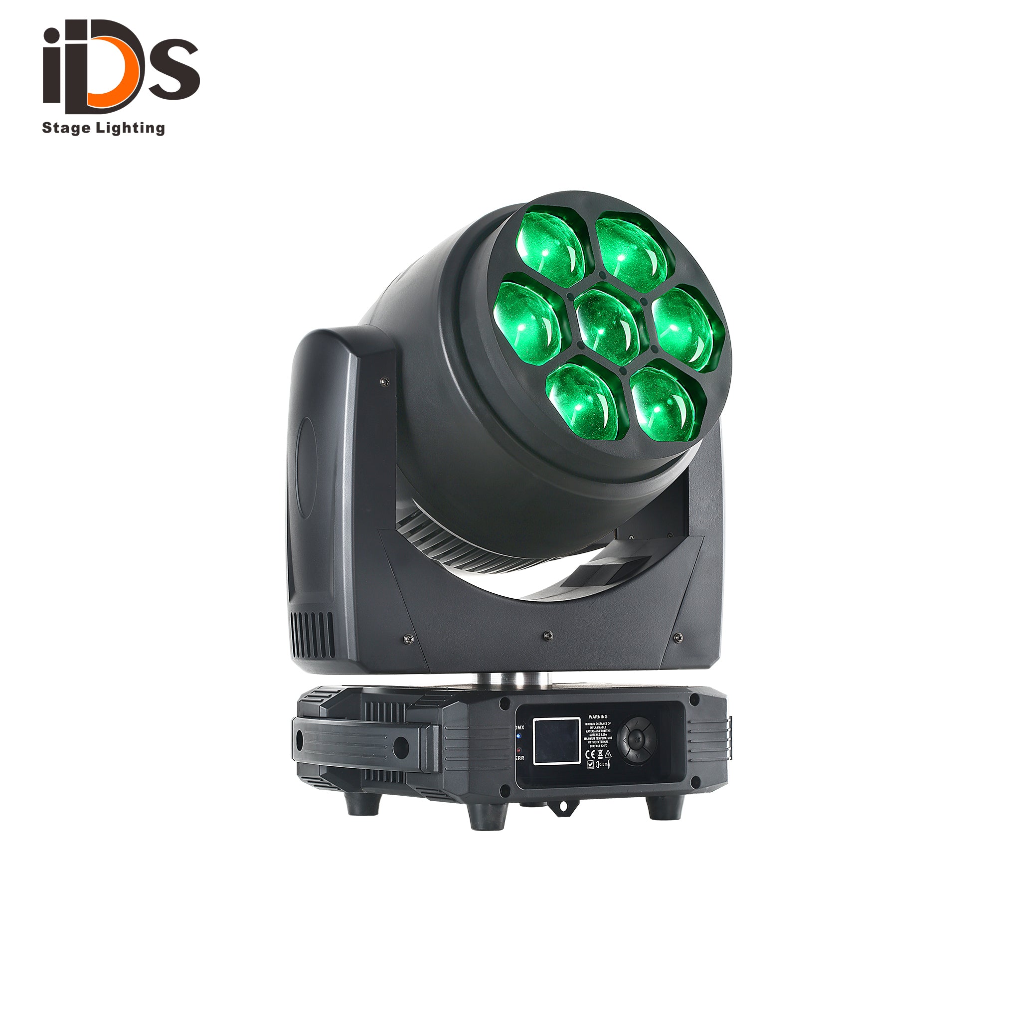 7x40W Big Bee Eye Color Zoom Moving Head Stage Light