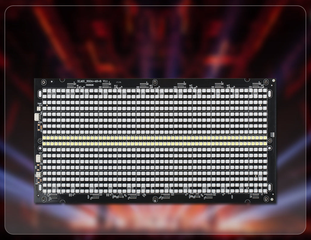 i200 768 RGB-LED+112 White Light Beads