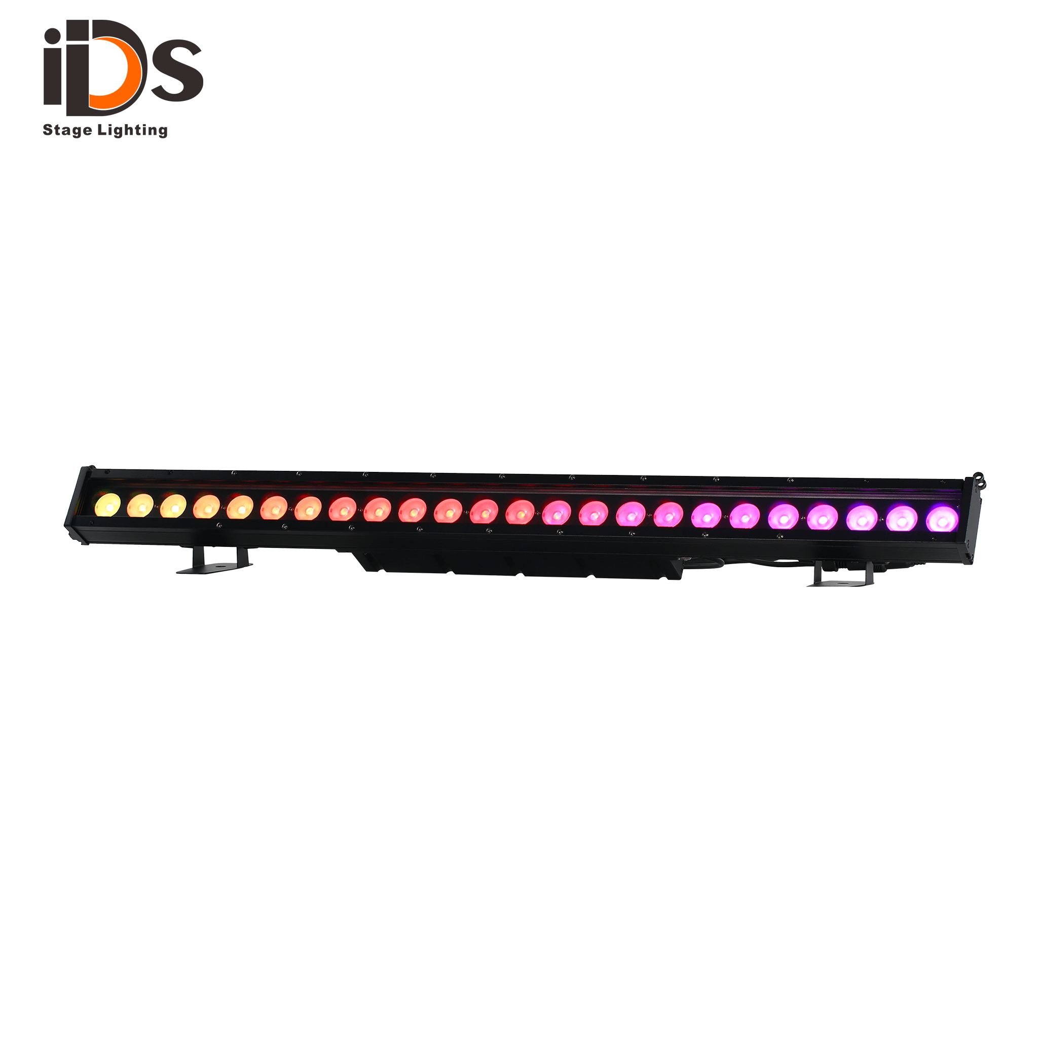 24x10W Long Point Control Wall Washing and Dyeing Stage Light