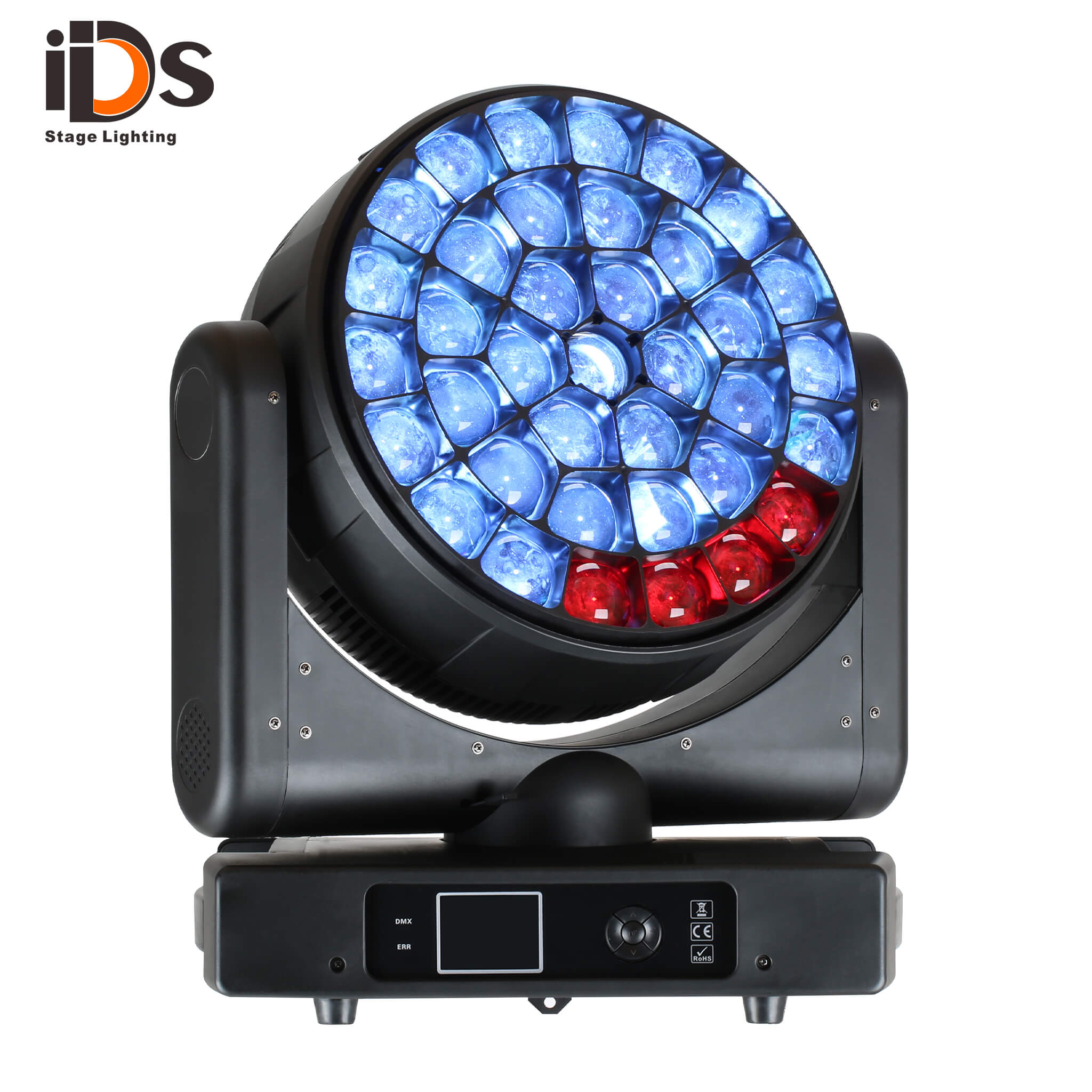 37x40W Big Bee Eye Color Zoom Moving Head Stage Light