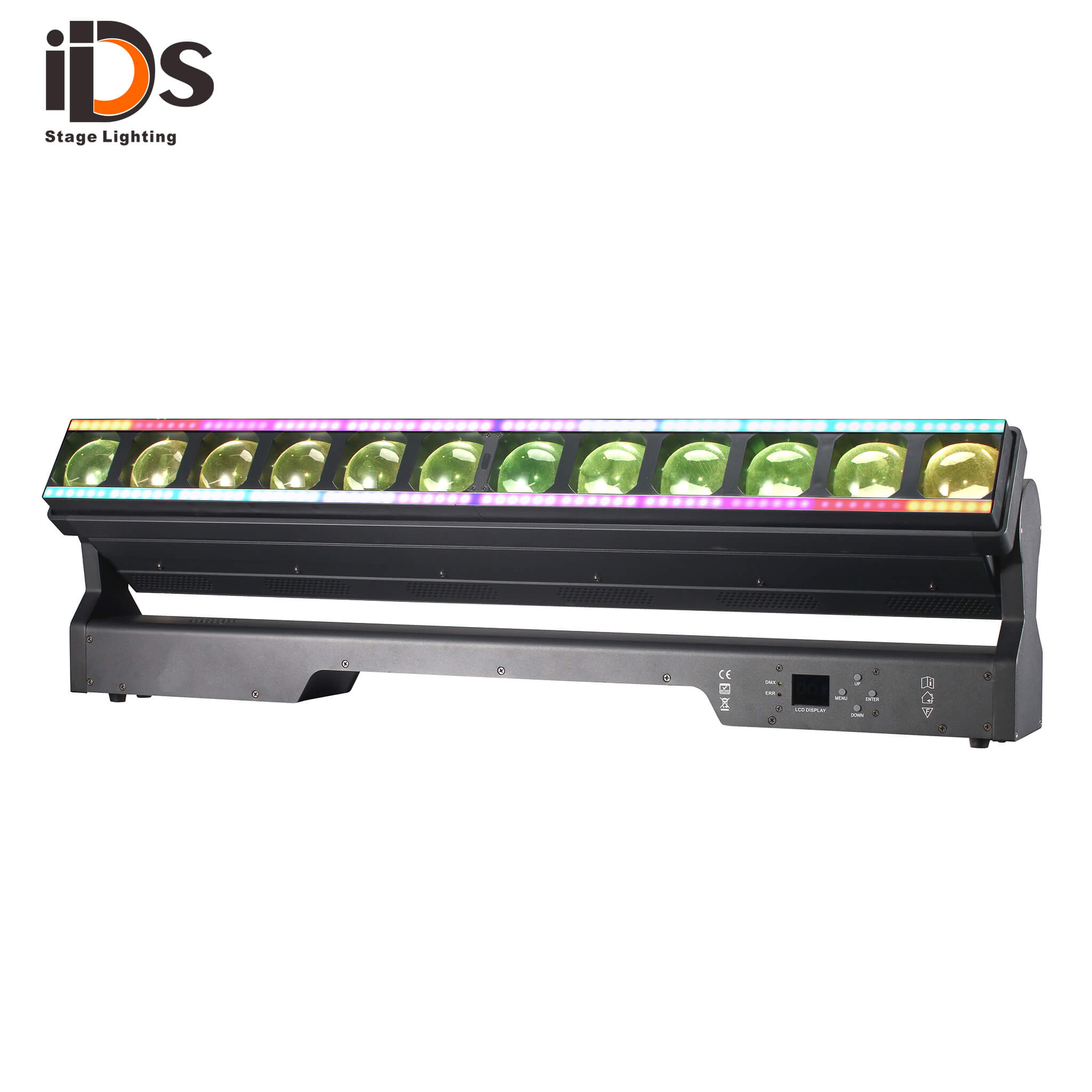 LED 12X60W Sidewinder Dye Beam Stage Light