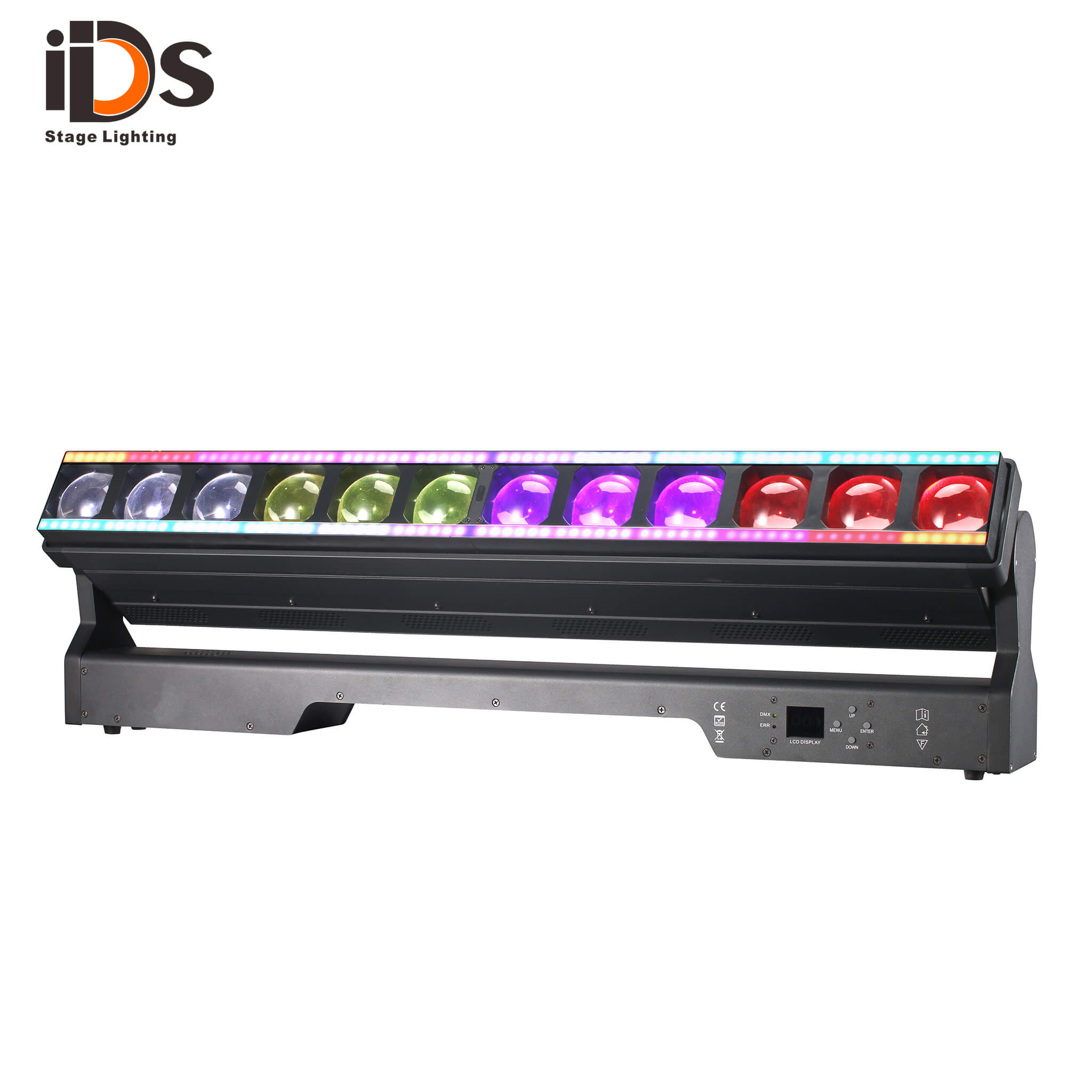 LED 12X60W Sidewinder Dye Beam Stage Light