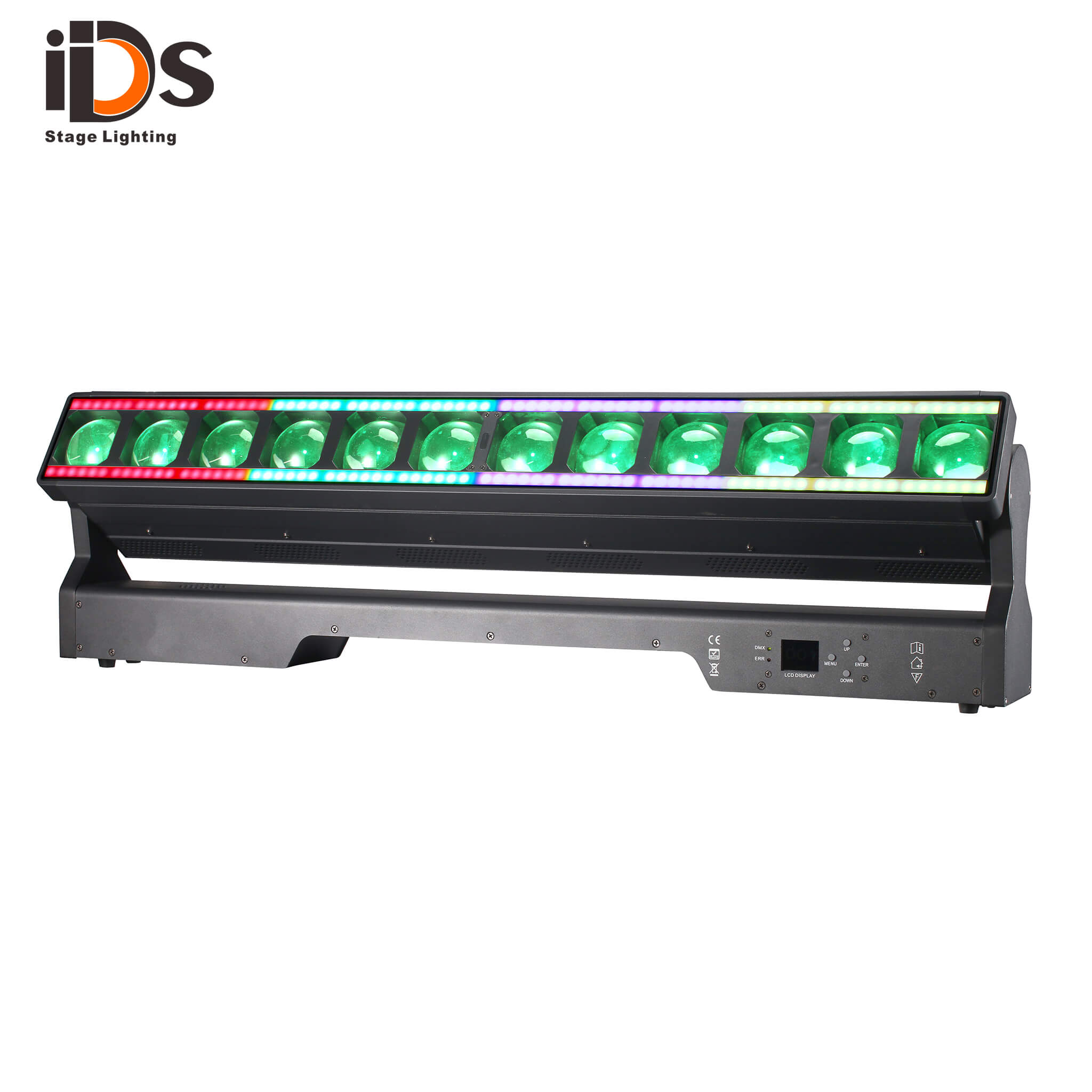 LED 12X60W Sidewinder Dye Beam Stage Light