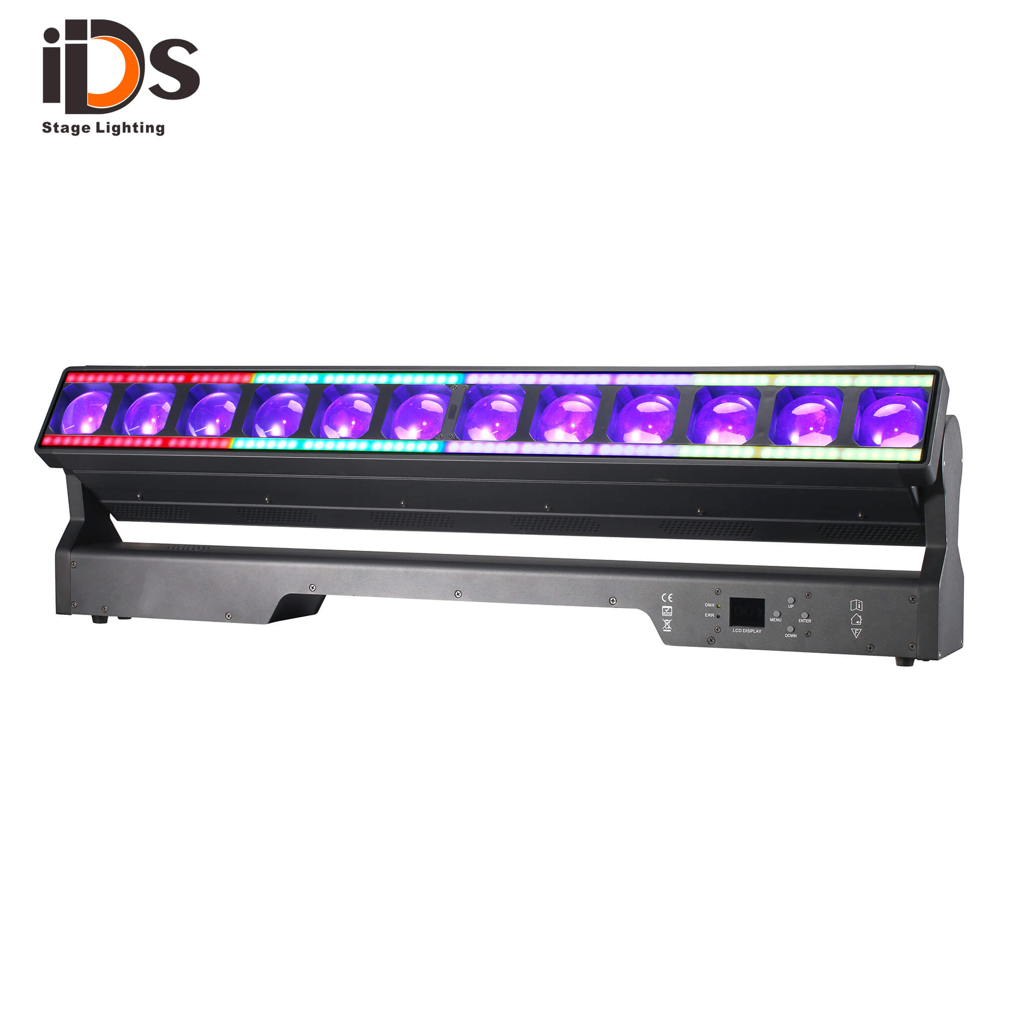LED 12X60W Sidewinder Dye Beam Stage Light